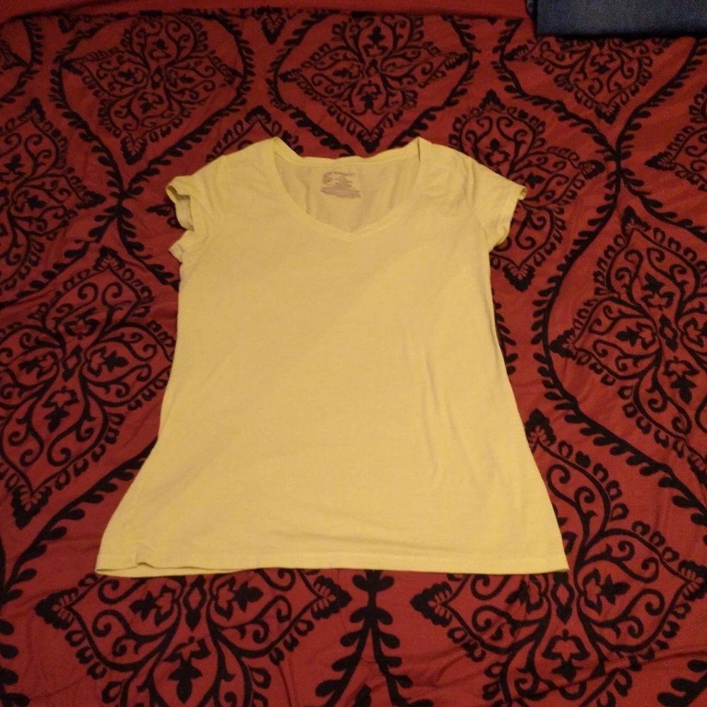 Women's a v neck shirt